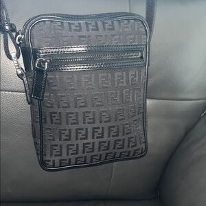 Fendi Black Monogram Bag Unisex